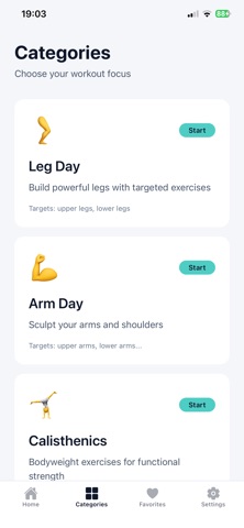 Workout Cards Screenshot 4 of 4