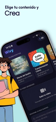 Wivy: edición de video con IA screenshot