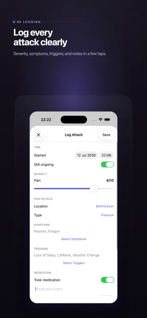 MigraMe screenshot 3