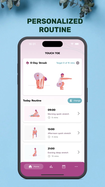 Stretch App: TouchToe Mobility