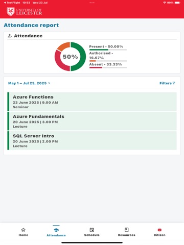 UoL Citizen iPad screenshot