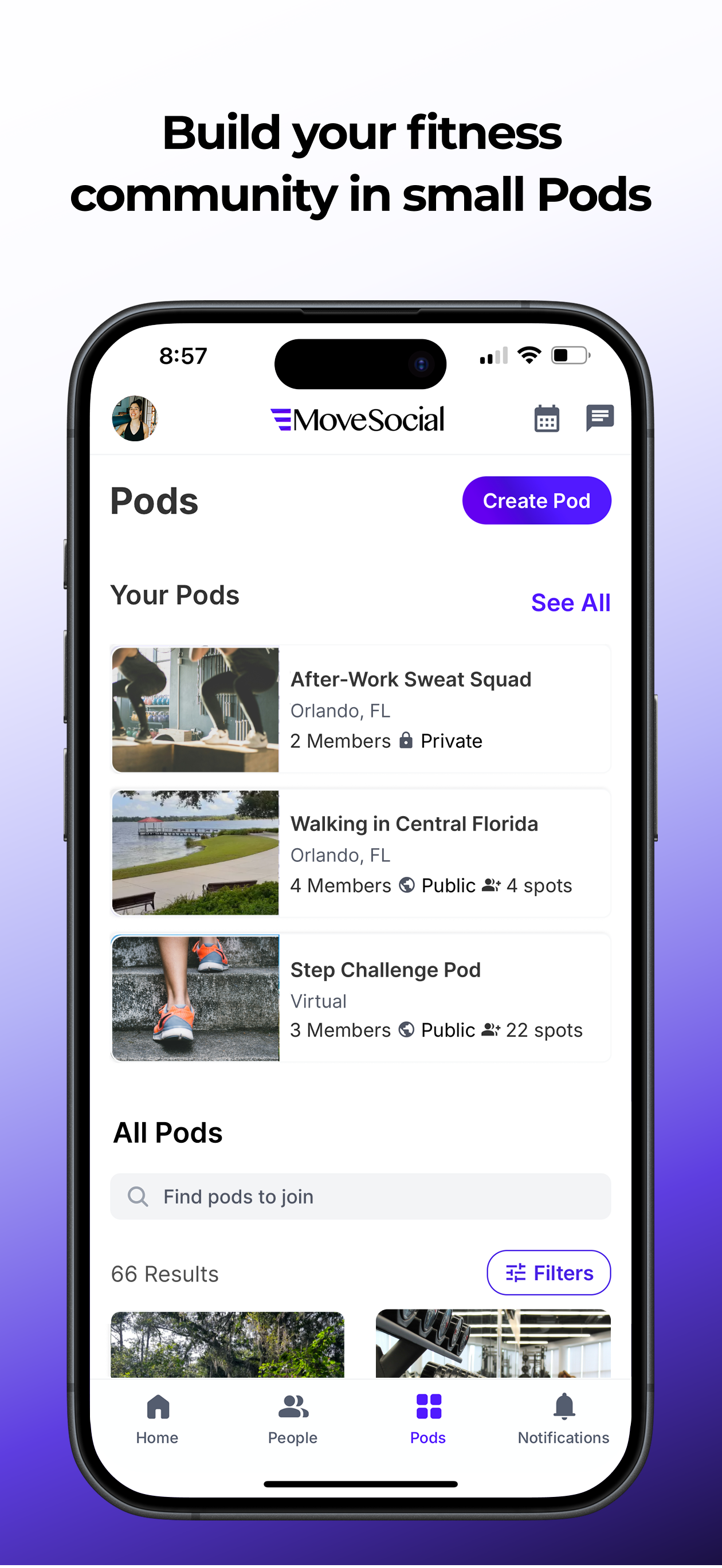 MoveSocial: Fitness Together