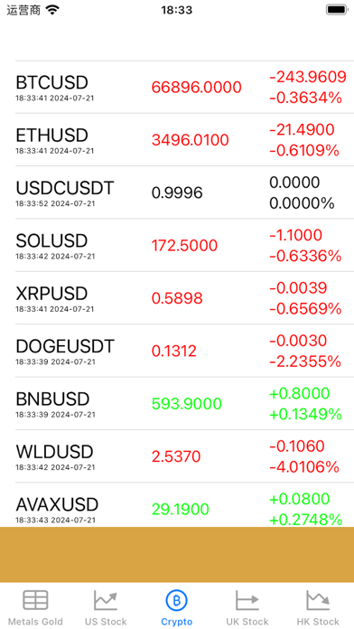 Gold Price -Live silver prices Screenshot