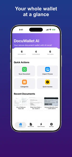 DocuWallet: ID & Card Scanner screenshot 4