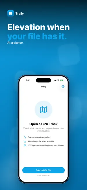 Traily: GPX Viewer screenshot 2