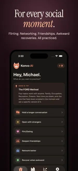 Konvo AI: Conversation Coach screenshot 4