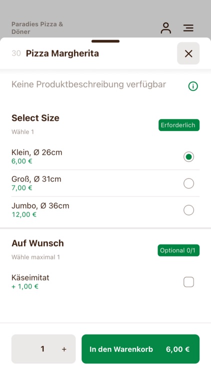 Paradies Pizza & Döner screenshot-3