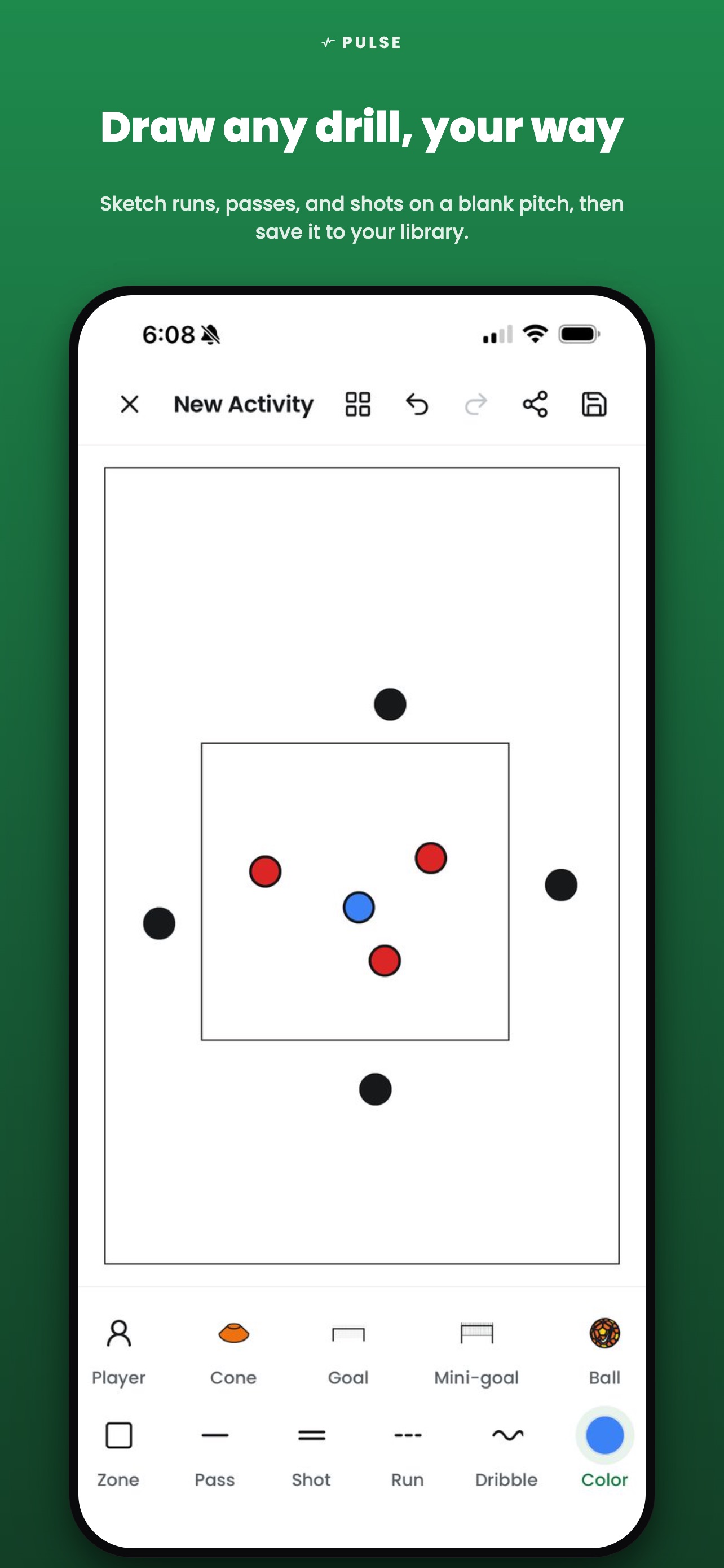 Screenshot 4 of Pulse: Soccer Session Planner