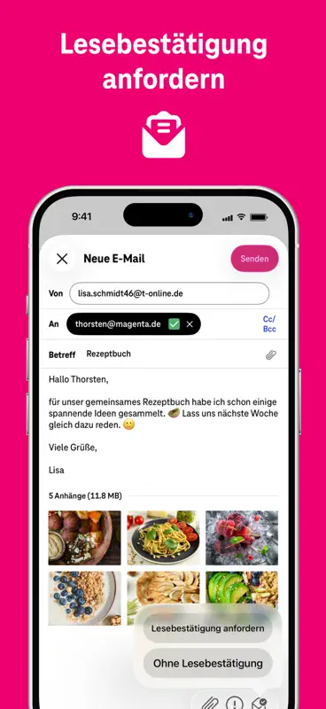 Telekom Mail – E-Mail App screenshot 7 of 10