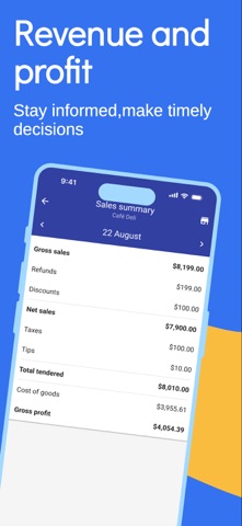 Loyverse Dashboard for POS iPhone screenshot