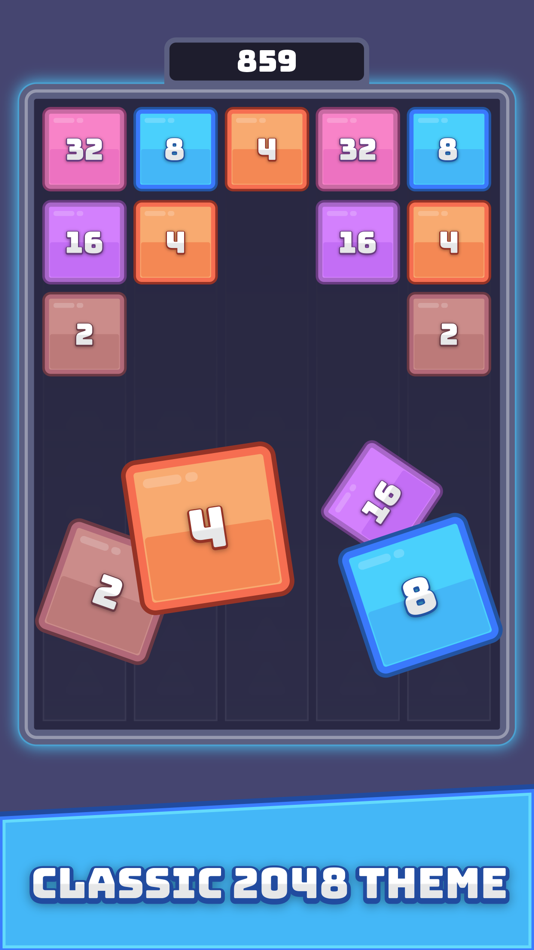#5. Merge Blast Number (iOS) Podle: puzzle studio