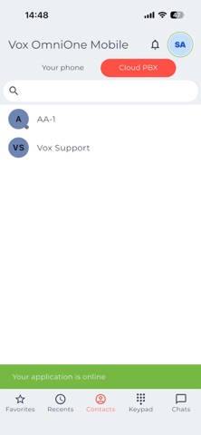 Vox OmniOne Mobile iPhone screenshot 5