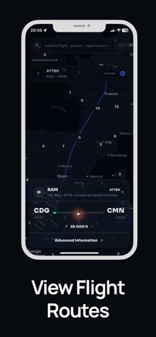 Flight Tracker: Live Air Radar iPhone screenshot