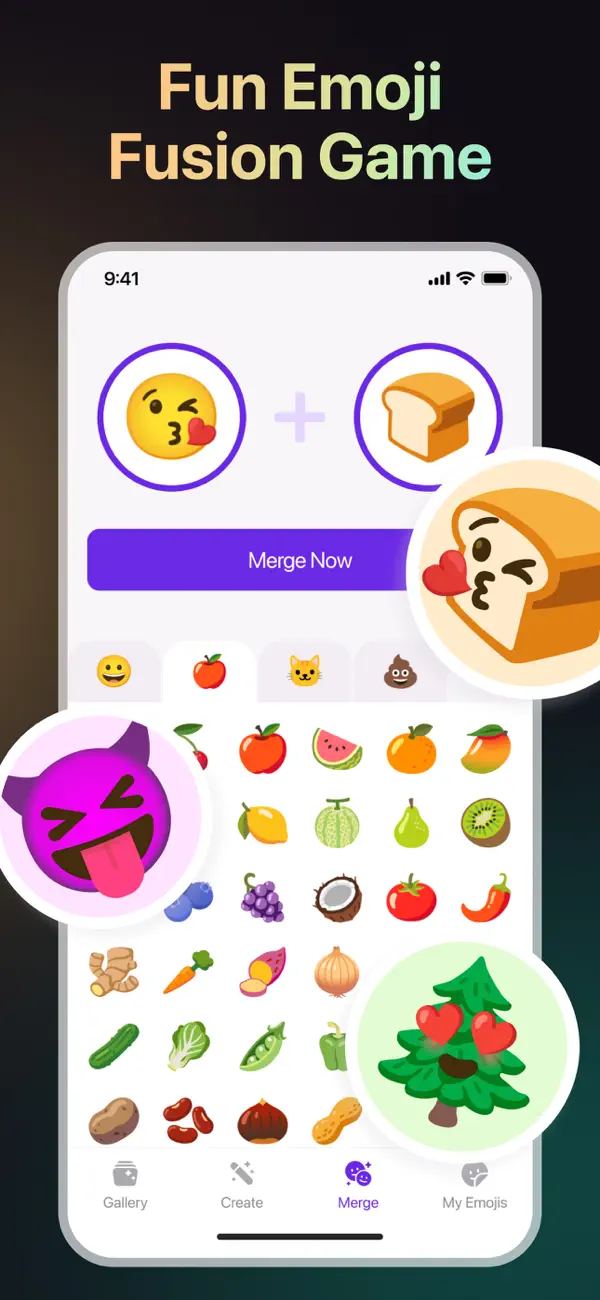 Screenshot #3 pour AI Emoji Maker - Merge Emoji