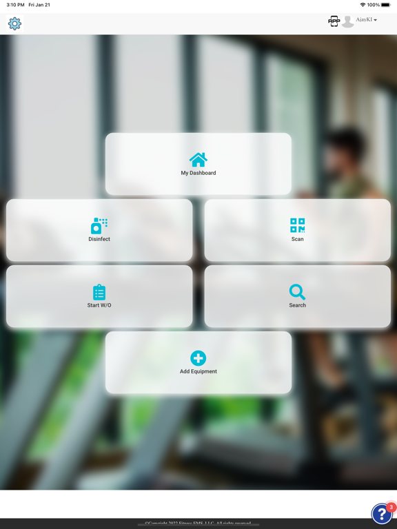 FitnessEMS iPad screenshot 3 - Business app