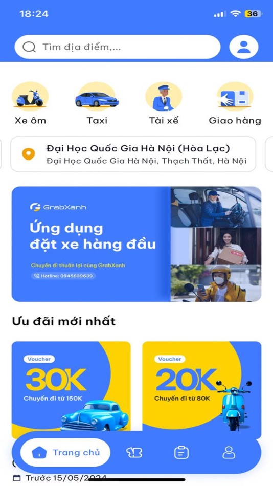 #5. Grab Xanh (iOS) 由: Bach Chien Truong