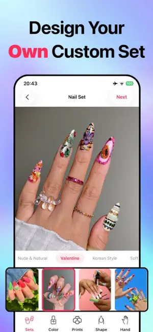 Glossy: AI Nail Design Studio screenshot 3