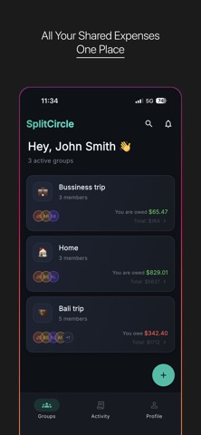Circlio – Split Bills screenshot
