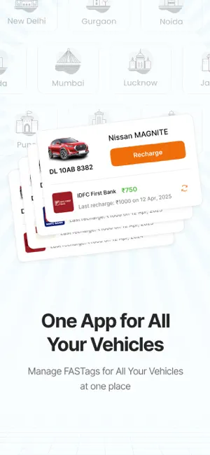 FASTag Recharge & Balance App iPhone screenshot 1