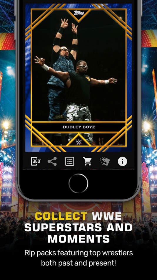 #4. WWE SLAM by Topps® Card Trader (iOS) By: The Topps Company, Inc.