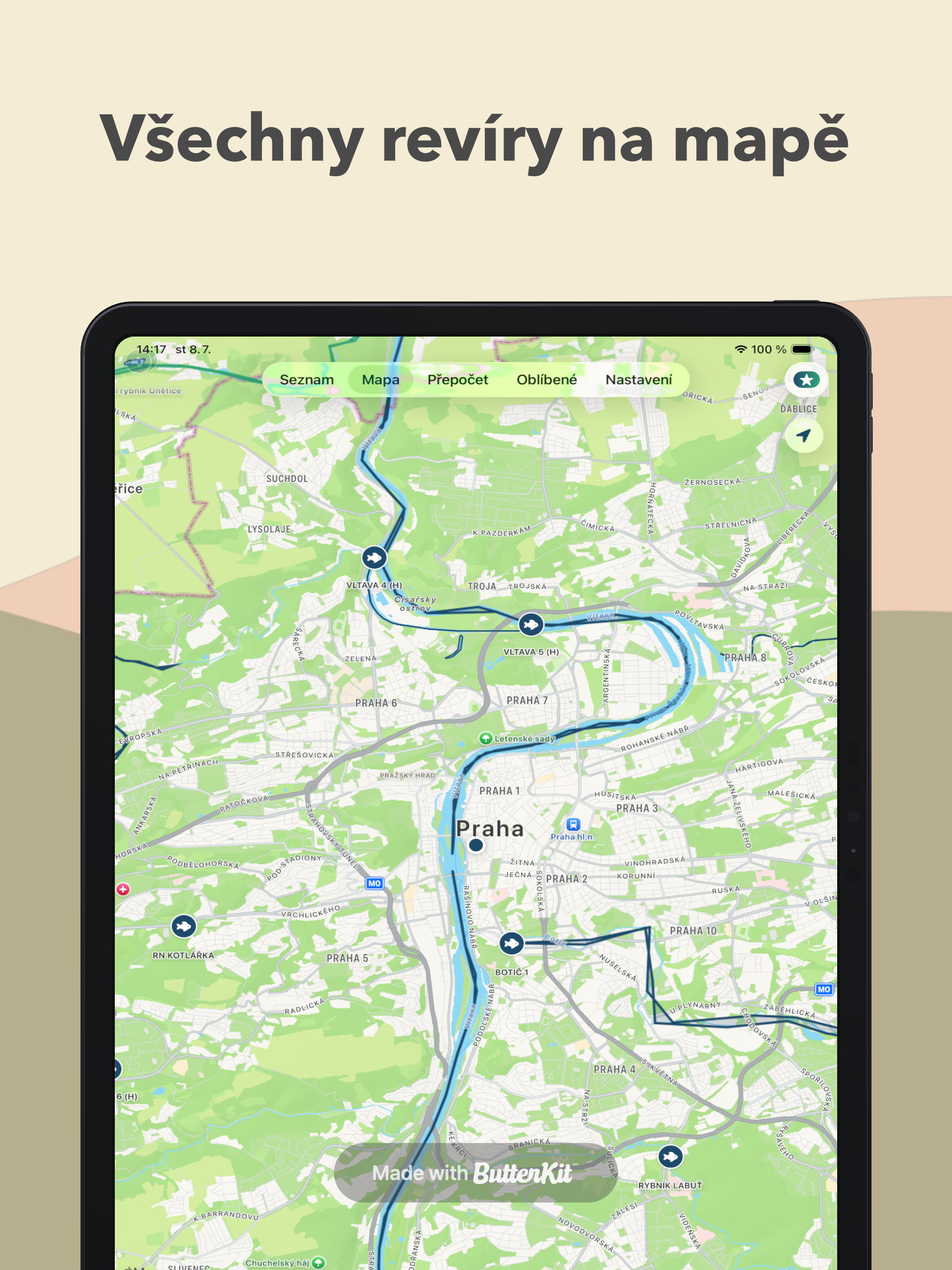 Rybmap: rybářské revíry ČR screenshot 9