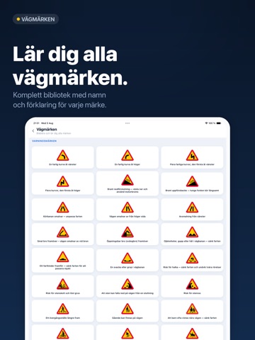 Körklar: Swedish Driving Test iPad screenshot