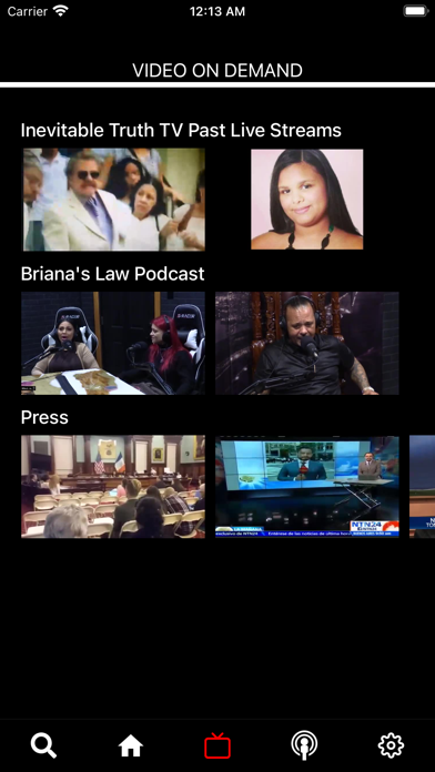 INEVITABLE TRUTH TV Screenshot