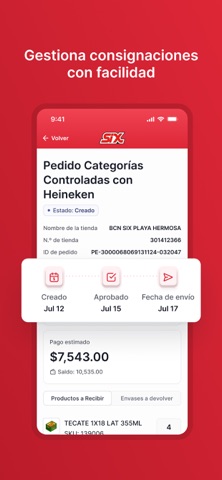 Guía tu Tienda SIX screenshot