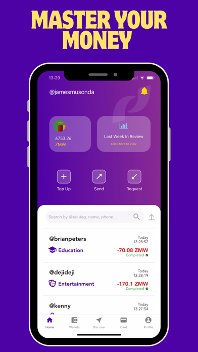 mytalu iPhone screenshot 1 - Finance app