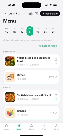 Nutrig: Nutrition Tracker iPhone screenshot