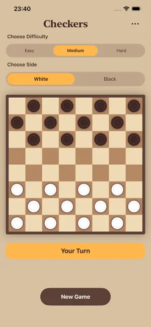 Checkers with Ai screenshot 1