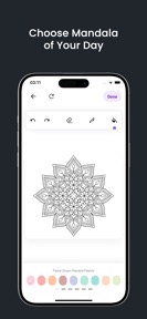 Mandala AI: Art Therapy App screenshot