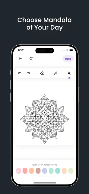 Mandala AI: Art Therapy App screenshot 2