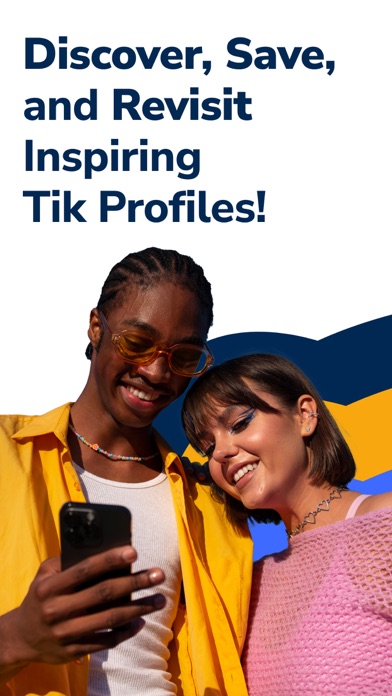 Save Tik Profiles & Faves Screenshot