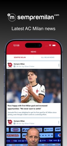 Sempre Milan screenshot