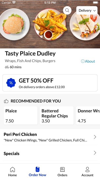 Tasty Plaice Dudley