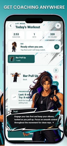 TrackFull: Calories & Gym Log iPhone screenshot