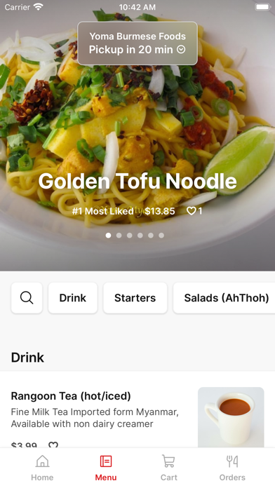 App screenshot
