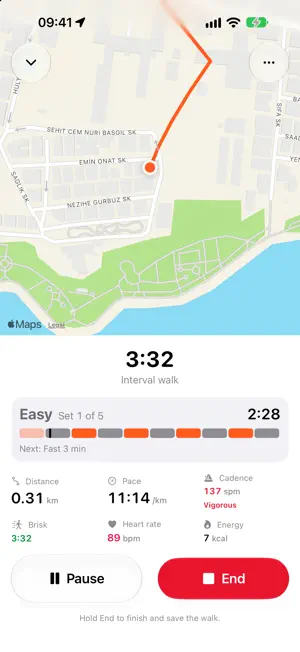 Durma: Brisk Walking Tracker screenshot 2