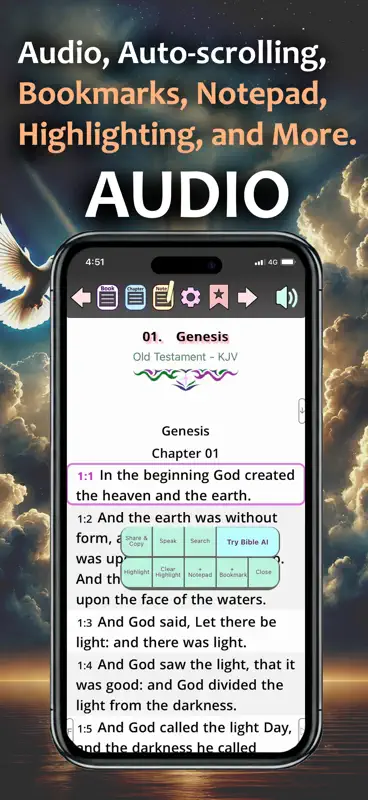 KJV King James Bible PRO screenshot 2 of 5