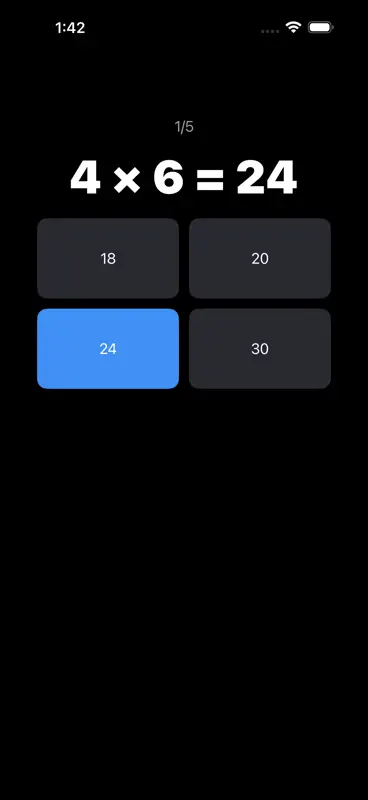 Times Tables — 1×1 Trainer screenshot 2 of 3