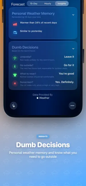 Dumb Weather: Clear & Dry screenshot 3