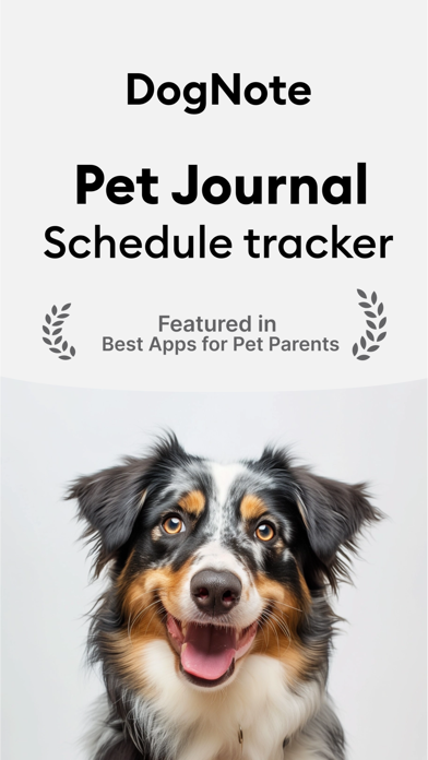 DogNote - Pet Journal & Walks Screenshot