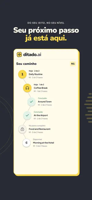 Ditado.ai: treino de escuta screenshot 3