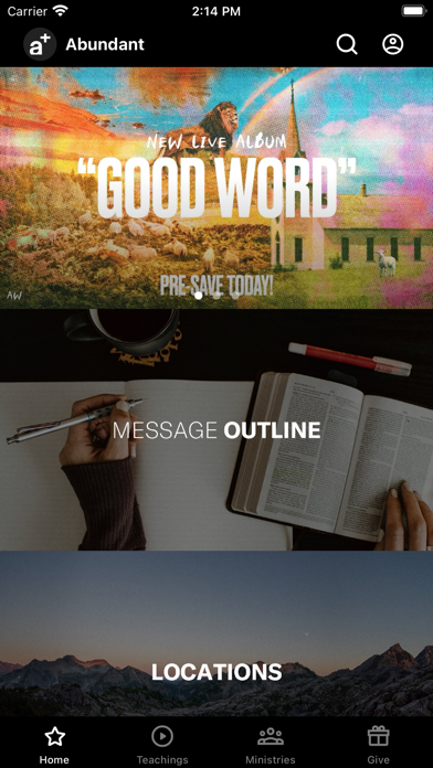 Abundant Church Screenshot