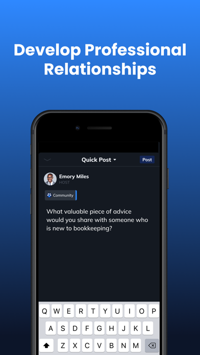 Consortia Accounting Community iPhone screenshot 2 - Social Networking app
