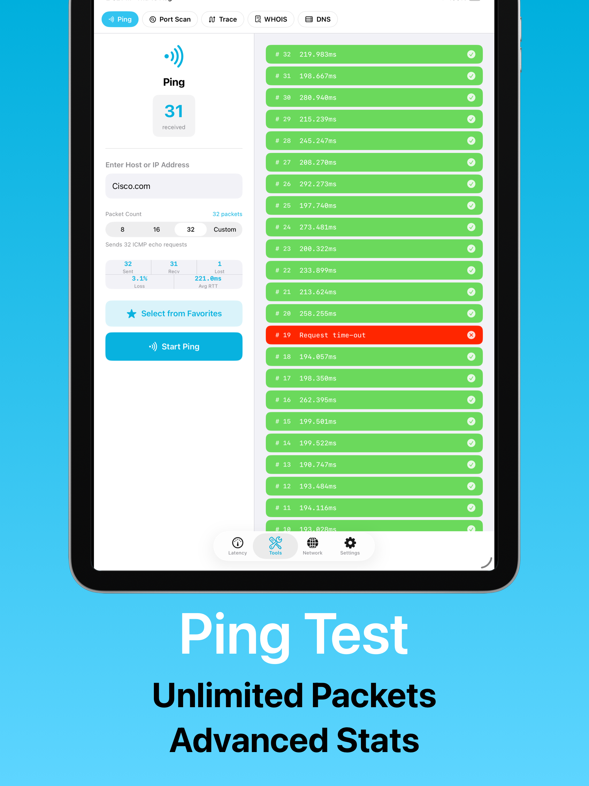 Pingers - Ping & Latency Check screenshot 12