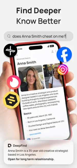 DeepFind AI Search Agent screenshot 1