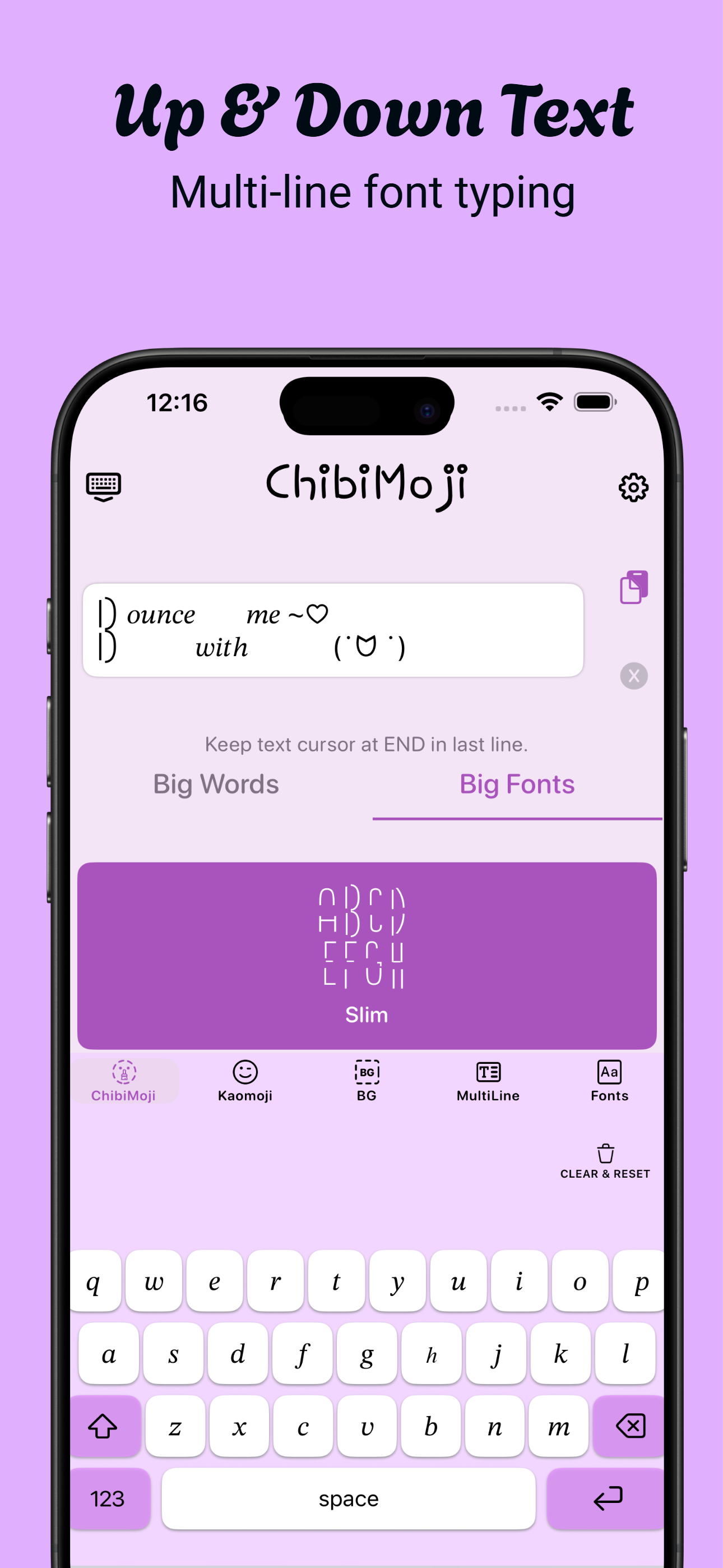 ChibiMoji: Emoji+Font+Keyboard