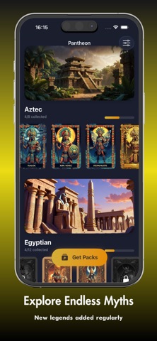 Pantheon Cards screenshot